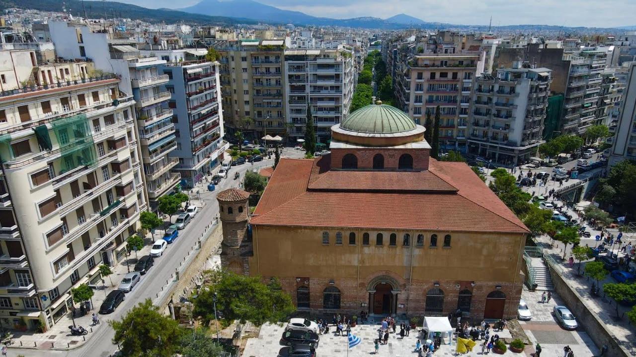 Feel Greek Hospitality #Θ004 Lägenhet Thessaloníki Exteriör bild